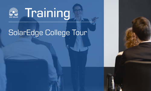 solaredge, college, tour, training